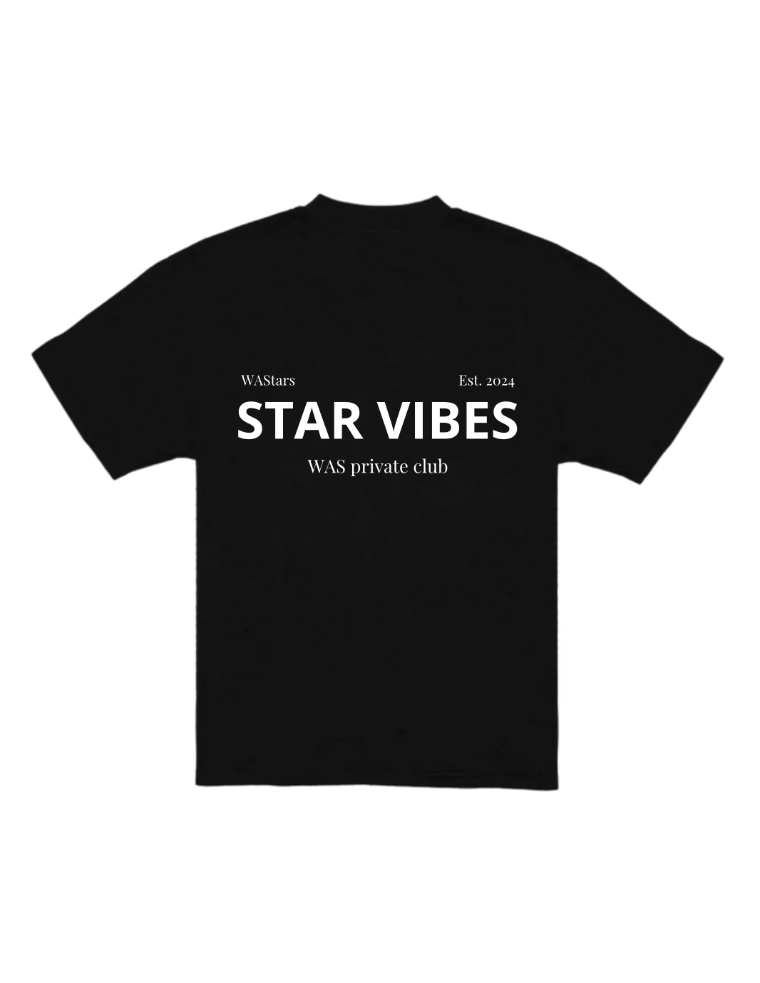 T-shirt Star Vibes black
