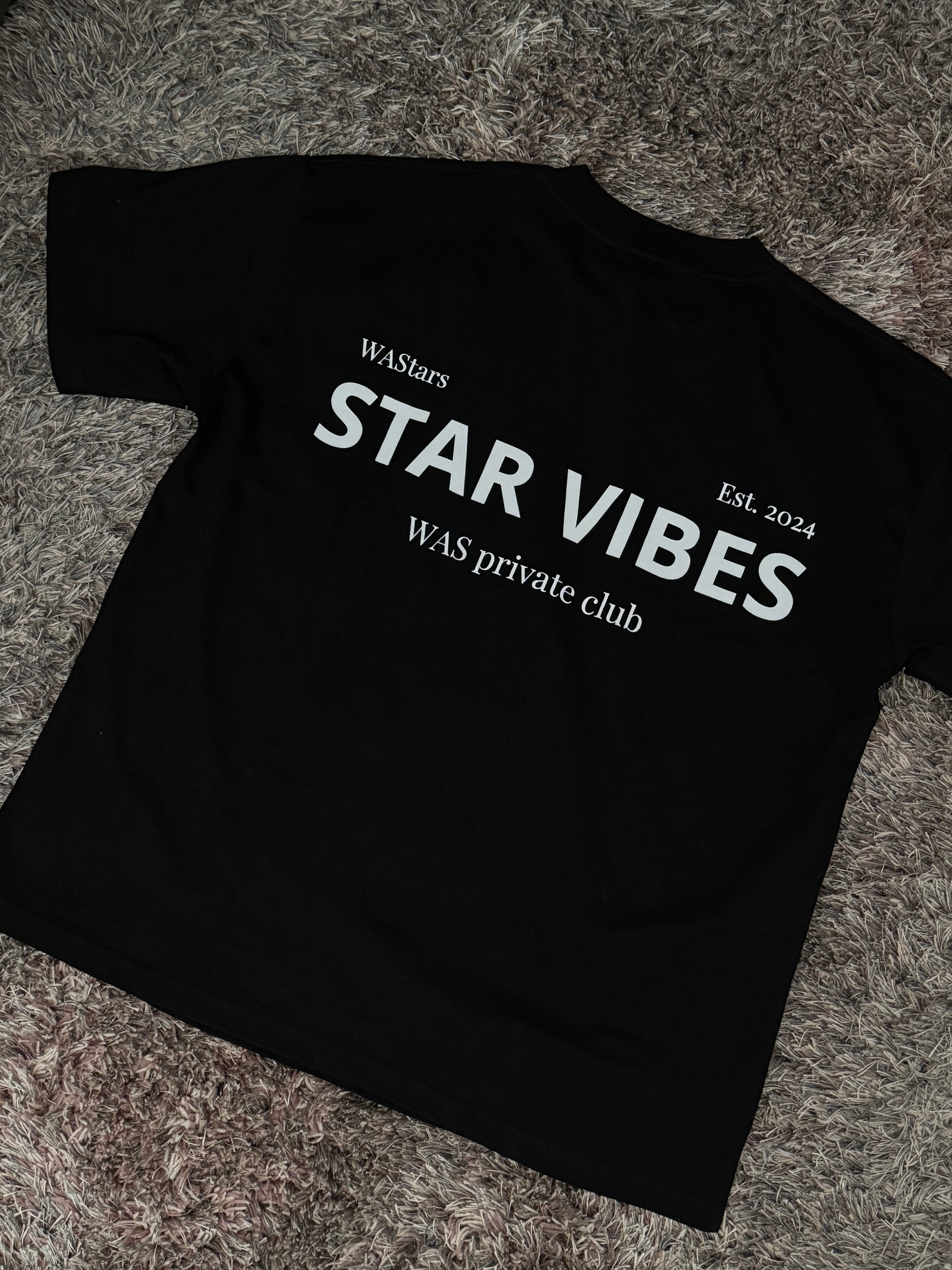 T-shirt Star Vibes black