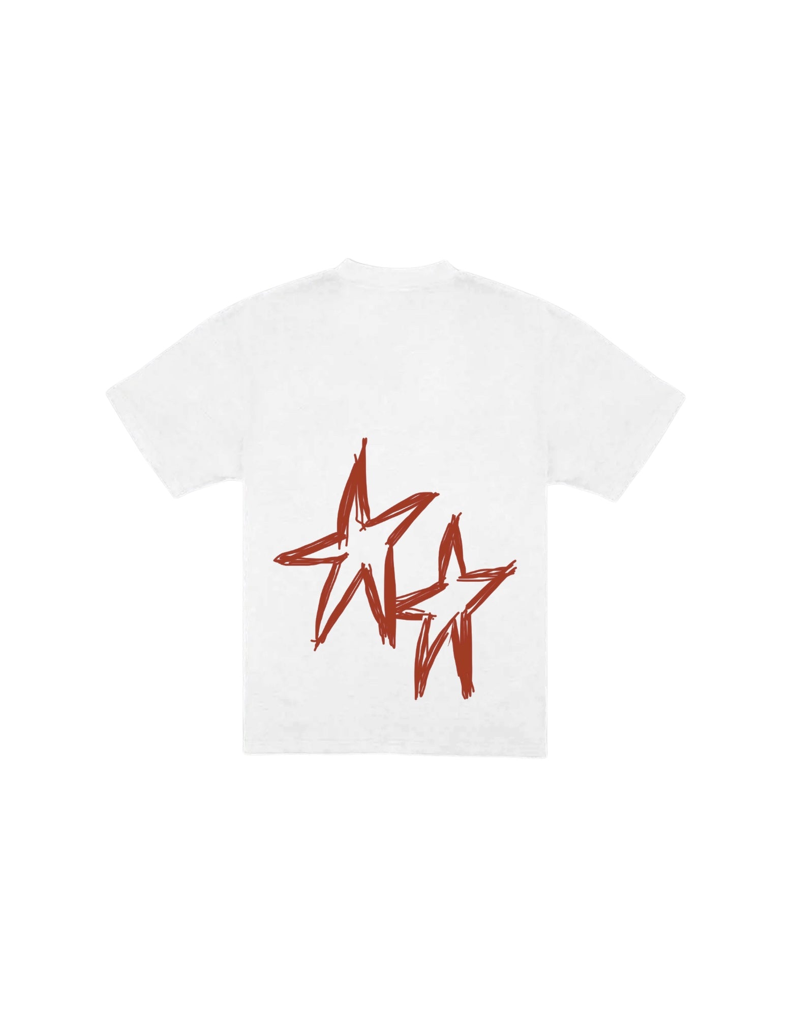 WAStars off-white/red