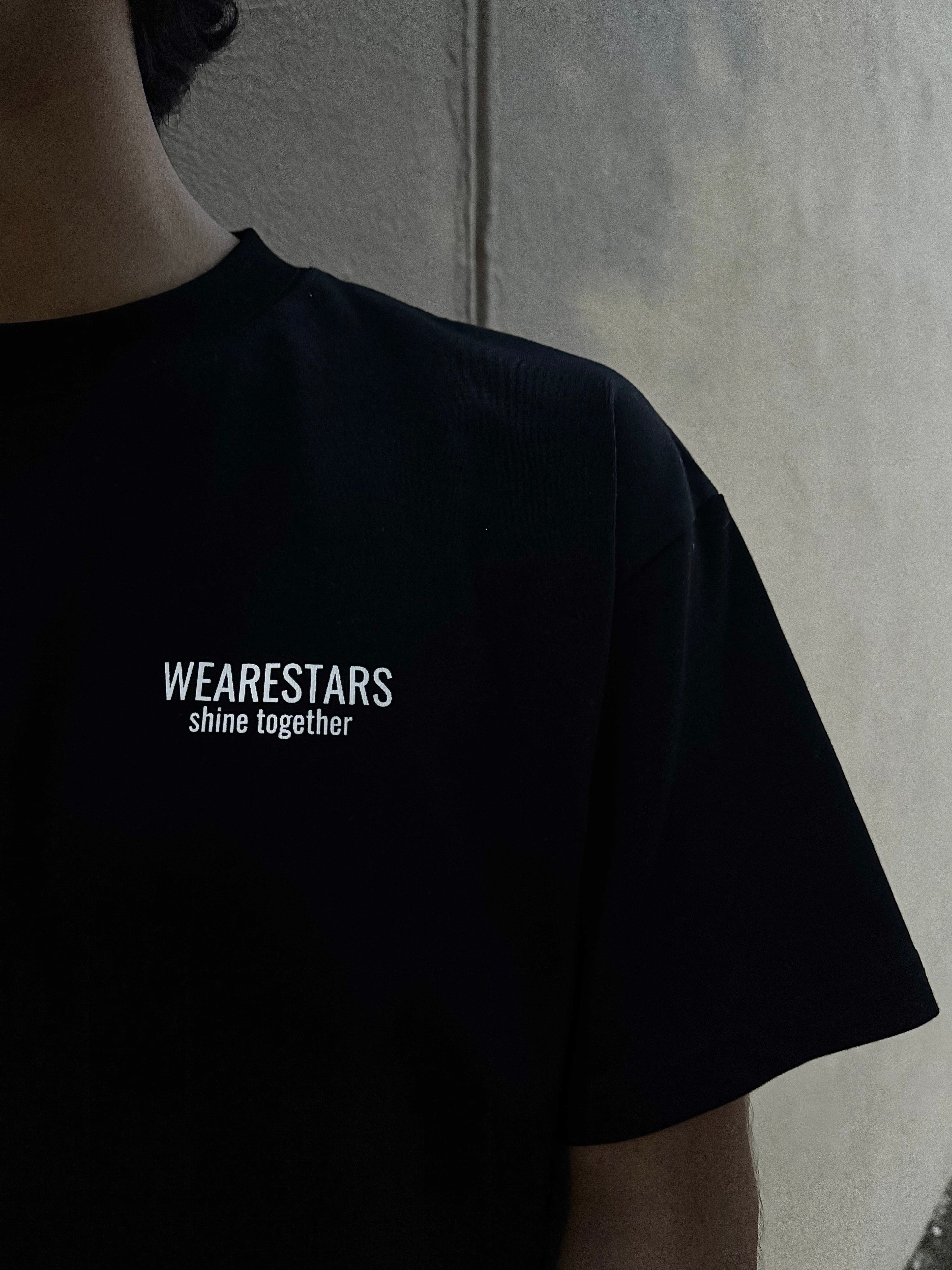 T-shirt Star Vibes black